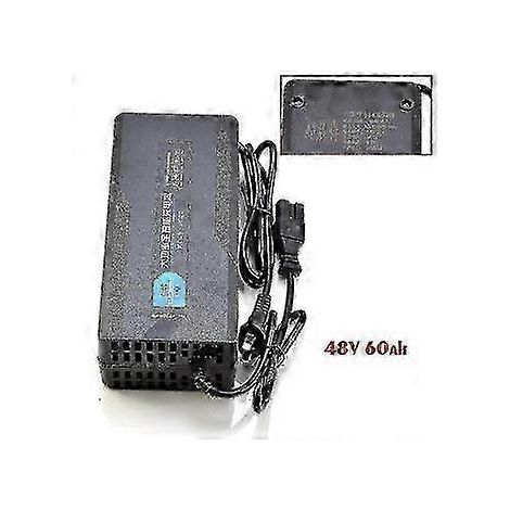 Chargeur intelligent 48 V 60 V 72 V 96 V 50 Ah 60 Ah pour batteries au plomb-acide destinées aux tricycles électriques, vélos, scooters, quads et karts. (1/5)