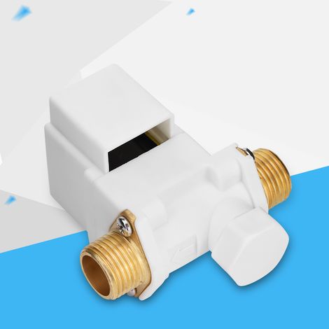 Connecteur en plastique avec pression DC12V, normalement fermé avec fonction de contrôle. (1/2)