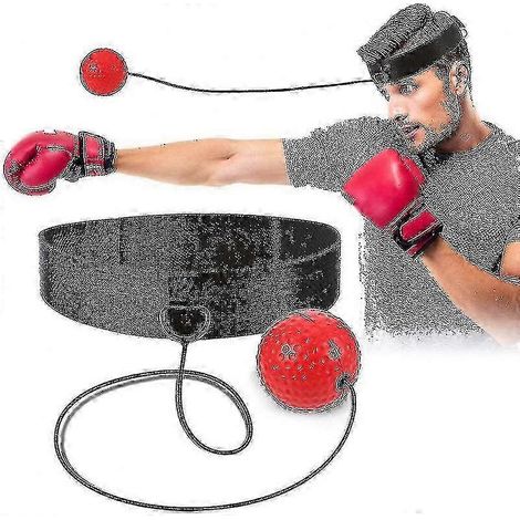 Balles d'entraînement de réflexes de boxe, balle de frappe avec bandeau ajustableCadeau spécial 2025 (1/2)