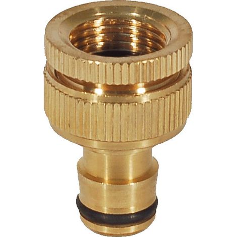 Conector de latón con rosca interna de 1/2'' a 3/4'' - E-200-0108