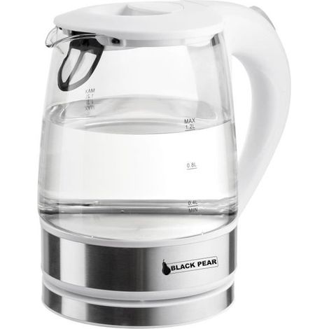 Bouilloire en verre sans fil 1.2L 360° - Blackpear BSF3000 (1/4)