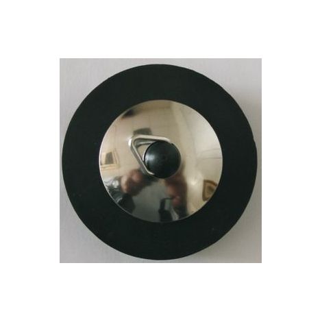 Tapón para fregadero o lavabo Ø55mm fabricado en goma armado 9555 (1/2)
