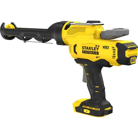 Pistola per silicone STANLEY FATMAX V20 SFMCE600B‑XJ 18 V forza di spinta 250 kg