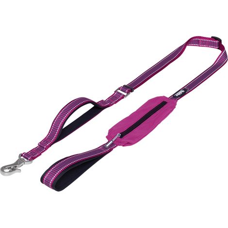 Nobby Leine Kalea himbeere 140 - 180 cm Hundeleinen