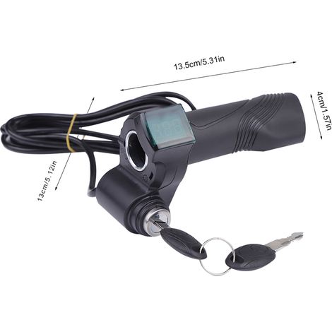 Poignées de guidon pour vélo électrique, trottinette ou kit vélo électrique 48 V, 36 V, 24 V et 60 V (1/5)
