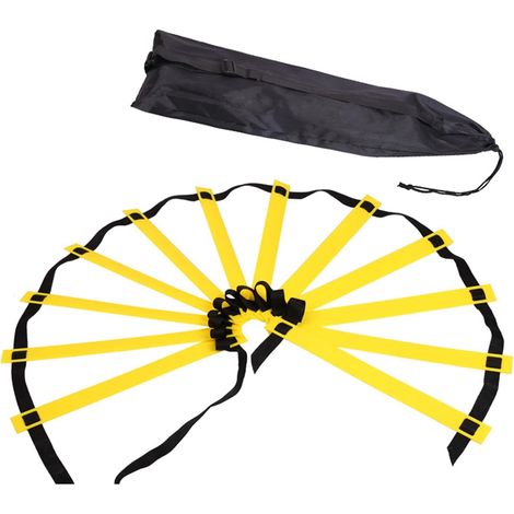Échelle de vitesse d'agilité pour ballon de football et sac de transport pour enfants et adultes (1/5)