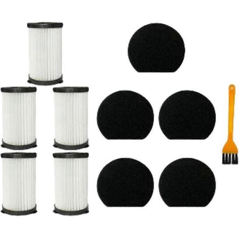Accessoires pour aspirateurs sans fil : éléments filtrants HEPA D600/601, filet de filtration, coton filtrant HEPA (1/5)