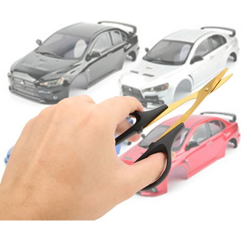 Herramienta para cortar y modificar carrocerías de camiones RC, tijeras curvas (1/5)