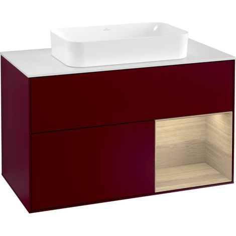 Villeroy & Boch F251PCHB Meuble sous-lavabo Finion F25 (1/2)