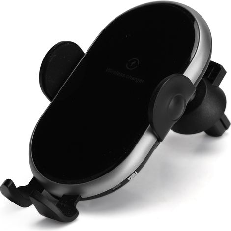 5W 7,5W 10W Automatische Erkennung Kabelloses Autoladegerät mit Hintergrundbeleuchtung für Qi-kompatible Mobiltelefone (Standardversion) (1/5)