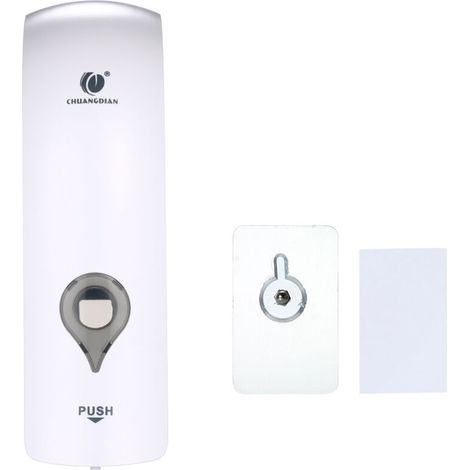 Distributeur savon mural 300ml sans perçage CD-1049A blanc hôtel salle de bains-ARCAN (1/3)