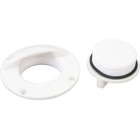 Kit de Bouchons de vidange pour Bateau, Bouchon de vidange de Tableau arrière en Nylon Haute résistance à Excellente étanchéité pour la Marine (1/5)