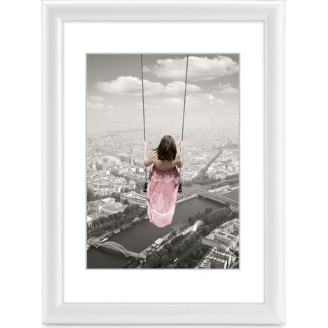 Cadre photo en plastique Swing, blanc, 20 x 30 cm (1/5)