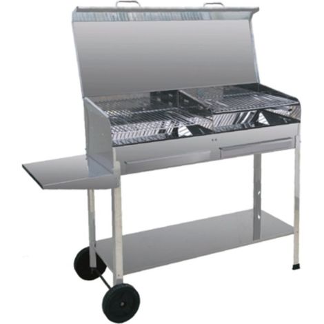 BARBECUE ACHILLE INOX CM60X40X90