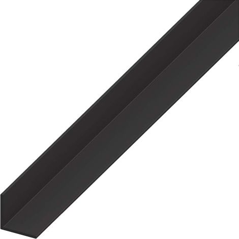 angolare pvc nero 40x10x2 - 1 metro.