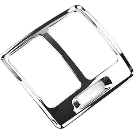 Cadre décoratif pour sortie d'air arrière de voiture Ford Escape 2013-2017, couleur argent (1/5)