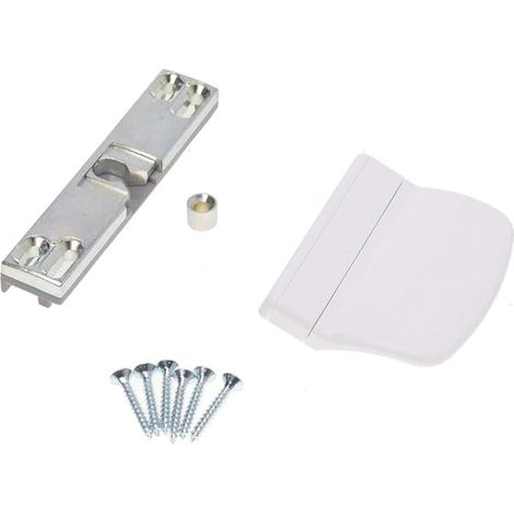 Manilla de cierre para puerta y ventana exterior, cierre para puerta de balcón PVC y aluminio, manilla para cerrar la puerta y ventana desde el exterior (1/5)