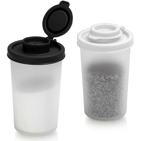 Lot de 2 salières et poivrières pour le camping, les pique-niques et la cuisine en plein air. (1/5)