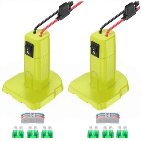 Adaptateur de batterie 18V, kit de conversion pour perceuse visseuse, compatible avec outils sans fil, remplace l'ancien accumulateur, connexion rapide, matériau robuste, pack de remplacement universe (1/5)