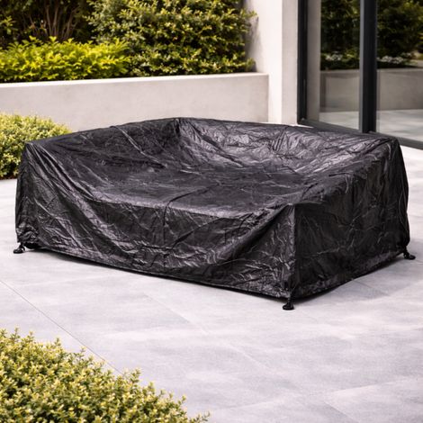 Copertura per salotto da giardino TITANIUM® L180 x P150 x A190 cm - NERO