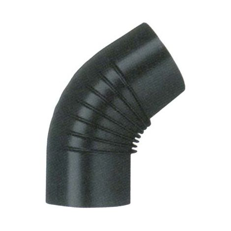 GOMITO LEGNA 45 ° CLASSIC NERO OPACO SAVE CM 15