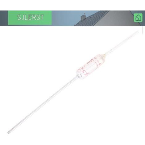 Fusible thermique - - 10 pièces - 250VAC - 10A - Température de fusion 172℃ (1/4)