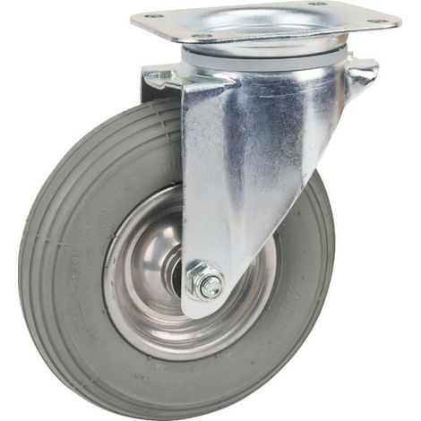 Roulettes pivotantes à bandage pneumatique TENTE 3470DPR200P63 (1/5)