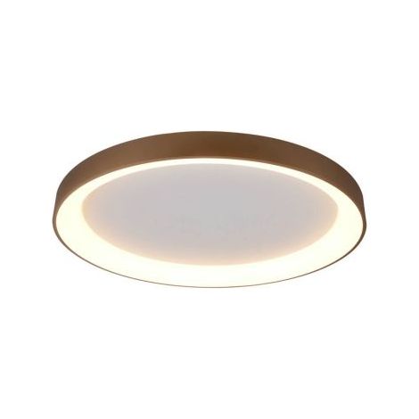 Mantra Plafón LED redondo Niseko II oro con mando, regulable 2700K-5000K Ø 90-78-65-50-38 cm (1/3)