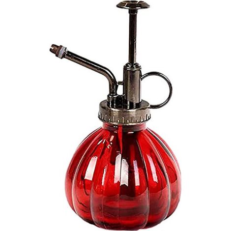 Sprühflasche aus Glas für Pflanzen Feuchtigkeitsspendende Sprühflasche im Vintage Stil Sukkulenten Gießflasche mit Pumpverschluss Feinnebel Sprüh (1/5)