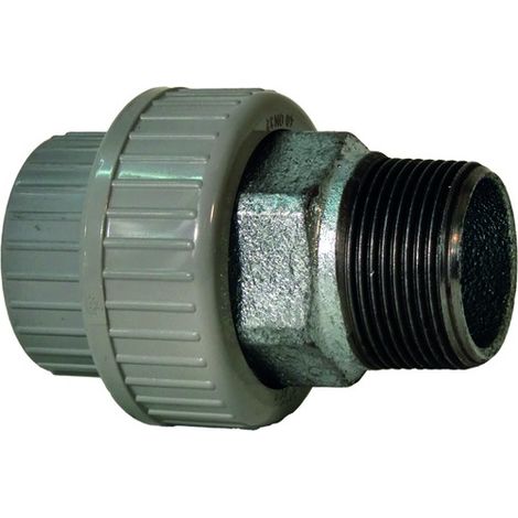 GF Übergangsverschraubung PVC-C/TG d 20x1/2" AG, Dichtung EPDM