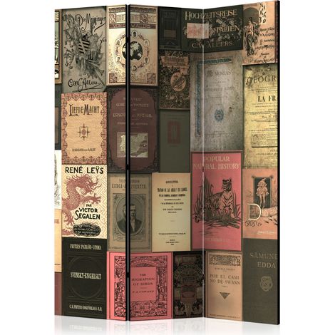 Paravento - Books of Paradise [Room Dividers] - 135x172 (1/4)