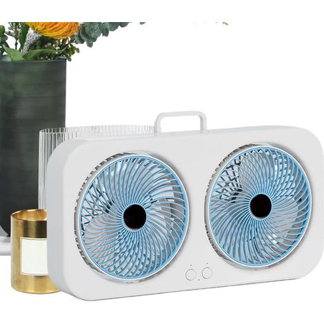 Ventilateur de Bureau Compact et Silencieux Rafraîchisseur d'Air (1/5)