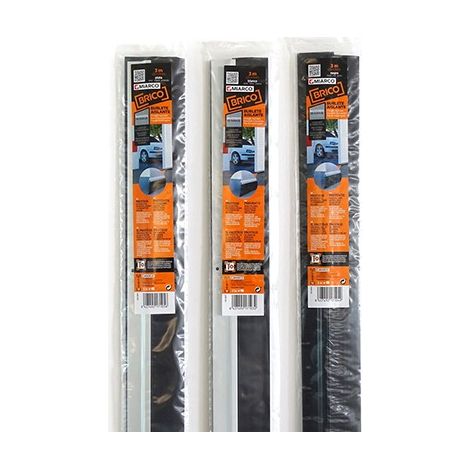 GUARNIZIONE PORTA GARAGE NERA - 2X1,5 M