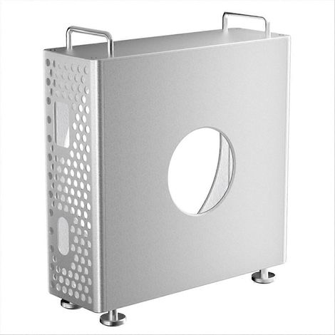 Support PC portable Mini/Pro, Housse de Protection Verticale pour Boîtier d'Ordinateur, Cache Anti-Poussière, Taille Universelle, Design Stable pour Bureau (1/5)