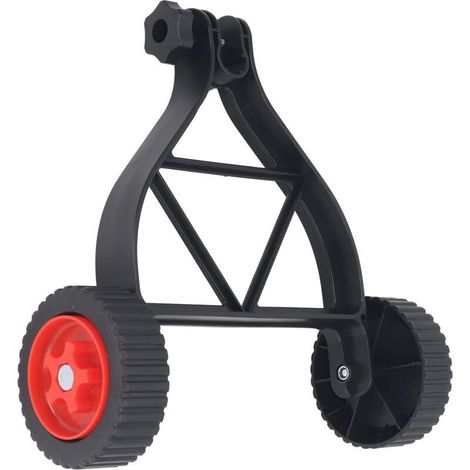 Roues de Support Réglables, Roue Auxiliaire de Tondeuse à Gazon, Fixation D'outil de Coupe-Bordure pour Coupe-Herbe, Coupe-Herbe, Coupe-Bordures, Débroussailleuse (1/4)