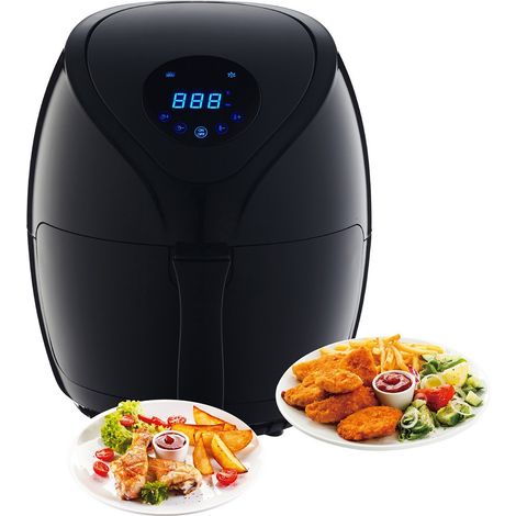 freidora aire caliente pantalla LED - airfryer (sin olor) 2.6L 1400W - Triomph ETF1801 (1/5)