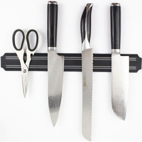 Couteaux Barre Magnétique Aimantée Murale Pour Rangement Cuisine Garage Outils Porte-couteau mural magnétique-Fei Yu (1/5)