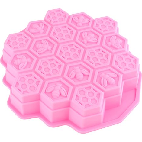 Moule en Silicone pour Savon, Pain, Biscuit, Gâteau, Bougie, Chocolat DIY