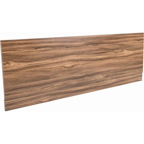Aquariss Walnut Effect Wood Bath Panel 1700mm Front Panel (1/2)