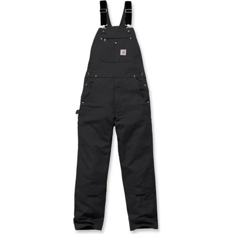 Salopette de travail Bib Overall noir CARHARTT - Taille: 46
