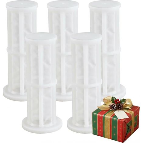 Lot de 5 Cartouche de Filtre à Eau 15938 Compatible avec 4.730-059.0, pour Nettoyeurs Haute Pression, Pompes de Jardin, Camping-cars, 78mm x 35mm (1/5)