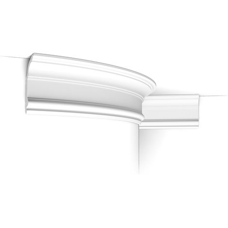 C339F Flexibler Corniche Decke Orac Decor - 14x6x200cm (H x T x L) - dekorative Polyurethan-Profille (1/4)