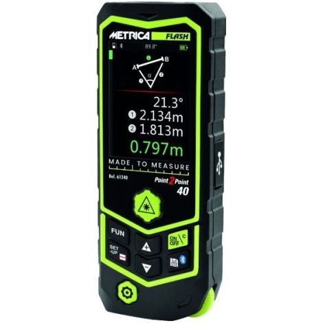 METRICA - Télémètre Laser Metrica Flash Point2Point 40 (1/5)