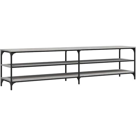 Maison Exclusive - TV-Schrank Grau Sonoma 200x30x50 cm Holzwerkst