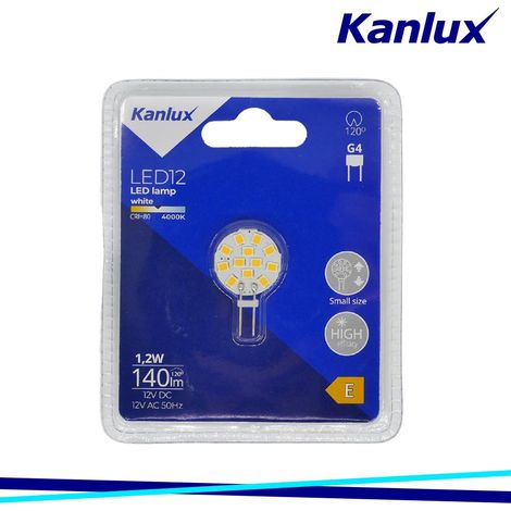 LAMPADINA LED LED12 G4-NW - KANLUX                                                                       - Luce NATURALE (1/3)