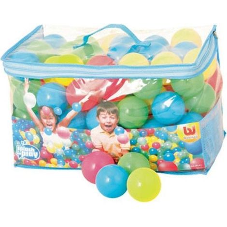 100 balles rebondissantes Splash and Play - D 6,5 cm - Livraison gratuite