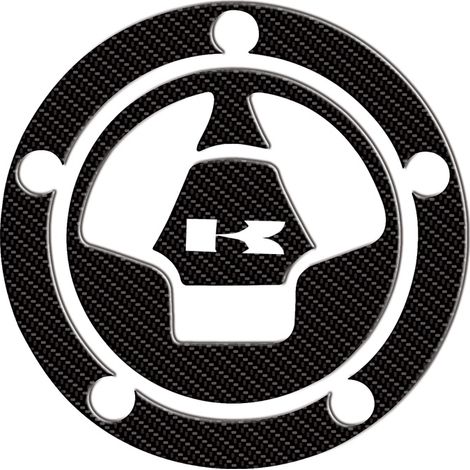 Protecteur de réservoir d'huile de gaz en Fiber de carbone pour moto, autocollant en os de poisson, genouillère de traction, coussinets latéraux de remplacement pour Kawasaki Rahi Versys 650 2016-2018 (1/5)