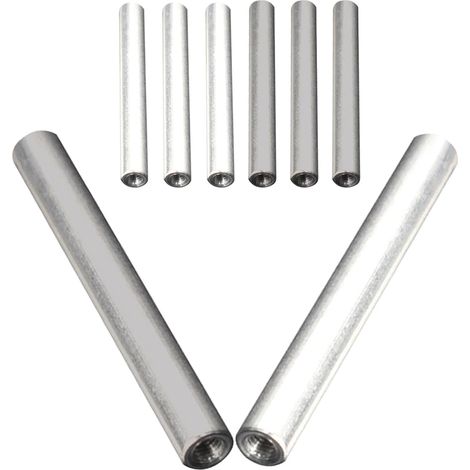 8pièces Tiges Fer et Aluminium pour Électrolyseur Eau Complet de Électrodes Durables pour Tests Qualité de Eau (1/5)
