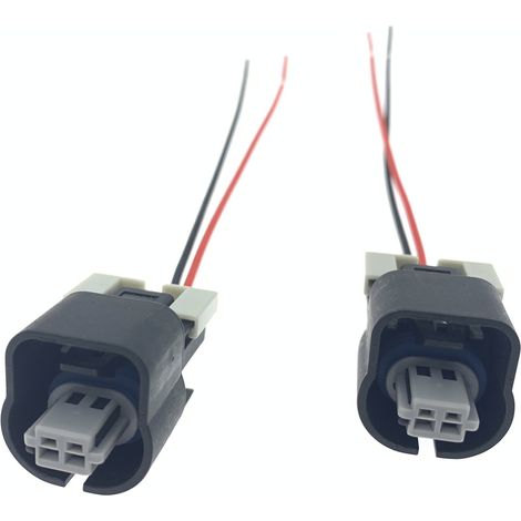 15335987 ist ein 2-poliger Stecker für das Magnetventil der Nockenwellen-Einlass- und Auslasssteuerung (VVT) des Buick Regal. (15336004) (1/5)
