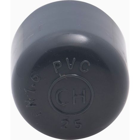 Raccord Pression Jardibric PVC Bouchon Ø25 mm